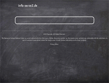 Tablet Screenshot of info-serve2.de